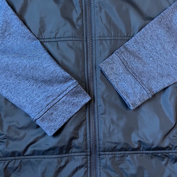 Cutter & Buck Boston Blue Stealth Hybrid Quilted Mens Full Zip Jacket Sz L - Picture 8 of 16